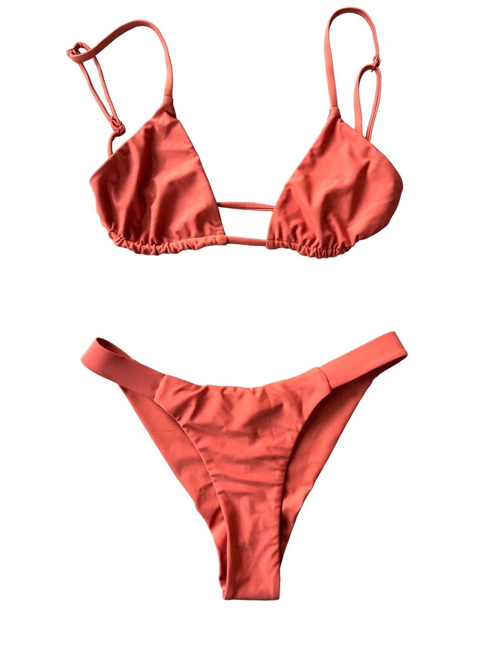 Ark Swimwear Rust Bikini Set | Large Top / XS Bottom